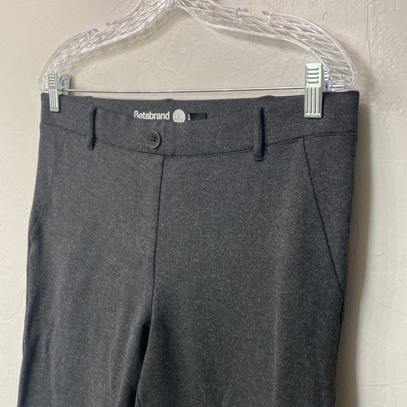 Betabrand gray pants size large petite. - Picture 4 of 8